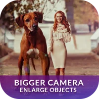 XL Camera Enlarge Photo Object